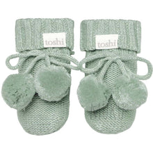 Load image into Gallery viewer, Toshi Baby Booties - Jade / 000 (0-3m) baby apparel
