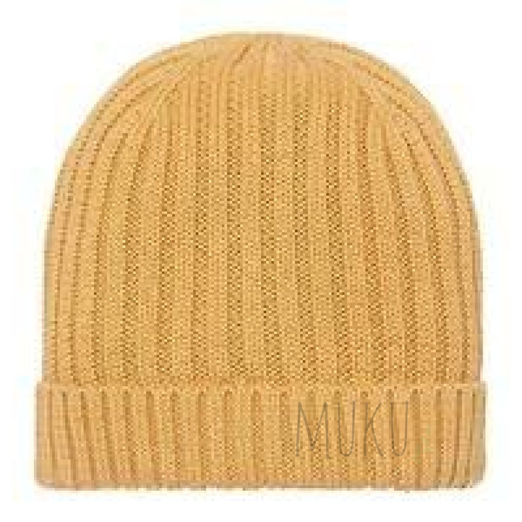Toshi Bongo Beanie - XS newborn - 8months / Turmeric - physical