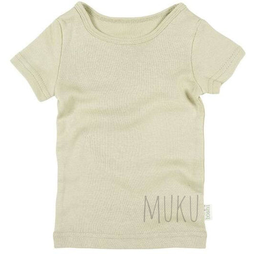 TOSHI Dreamtime Organic Tee Short Sleeve - THYME / 00 - Baby & Toddler
