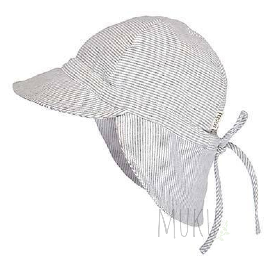 TOSHI FLAP CAP BABY DOVE - baby apparel