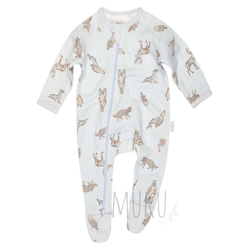 TOSHI Onesie Long Sleeve Arctic - baby apparel