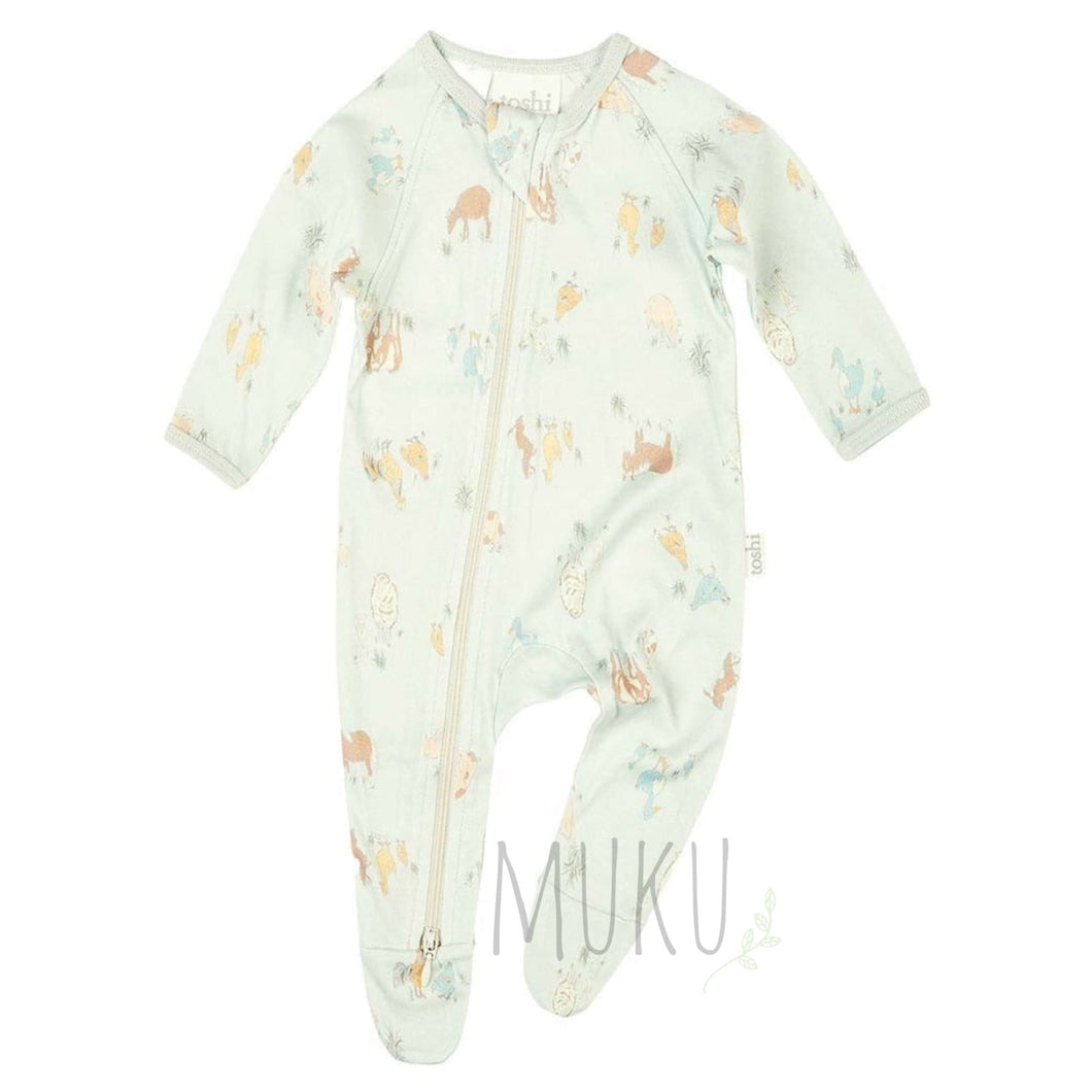 TOSHI Onesie Long Sleeve Country Bumpkins - baby apparel