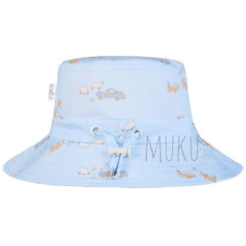 TOSHI Sun Hat Joyride Sheep Station - baby apparel