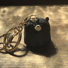 Load image into Gallery viewer, Wooden Bear Keyring - physical
