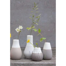 Load image into Gallery viewer, 4 x Mini Vase Set - Ash Grey - physical
