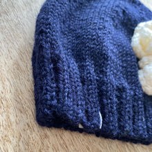 Load image into Gallery viewer, ACORN KIDS Pixi Beanie with Crochet Flowers - baby apparel
