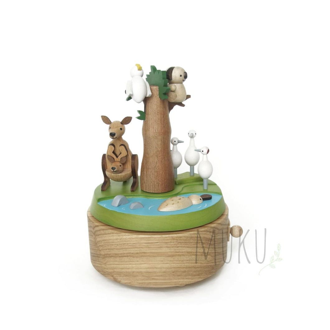 Australiana Music Box [ STORE PICK UP ONLY ] - wooden toy