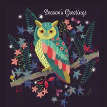 Load image into Gallery viewer, Christmas Card 10 pack (Charity Card) Christmas Owl
