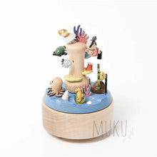 Load image into Gallery viewer, Coral reef Snorkeling Music Box [ STORE PICK UP ONLY ] - wooden toy

