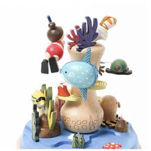 Load image into Gallery viewer, Coral reef Snorkeling Music Box [ STORE PICK UP ONLY ] - wooden toy
