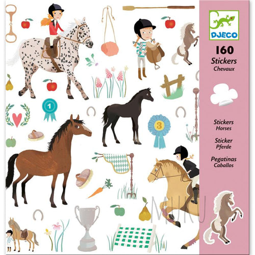 DJECO Horse Stickers - Toys & Games