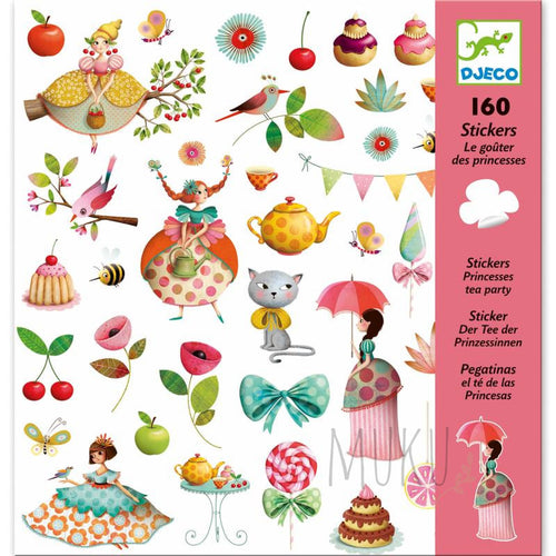 DJECO Tea Party Stickers - Toys & Games