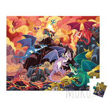 Load image into Gallery viewer, JANOD - FIERY DRAGONS PUZZLE - Toys &amp; Games
