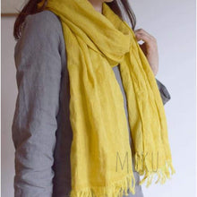 Load image into Gallery viewer, KONTEX HAORU Cotton Wool Scarf - JAPAN PRODUCTS

