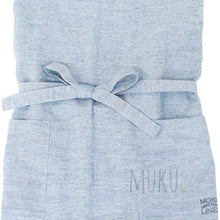 Load image into Gallery viewer, KONTEX MOKU APRON - BLUE - JAPAN PRODUCTS
