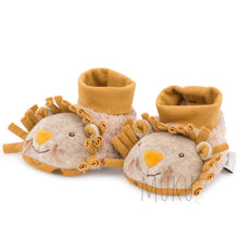 Load image into Gallery viewer, Moulin Roty lion slippers - Baby &amp; Toddler
