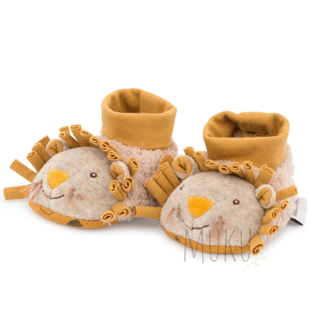 Moulin Roty lion slippers - Baby & Toddler