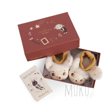 Load image into Gallery viewer, Moulin Roty Sheep Slippers (Boxed) Baby &amp; Toddler
