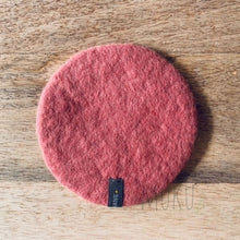 Load image into Gallery viewer, MUSKHANE PLACE MAT SMALL - INDIAN PINK - FELT ITEM
