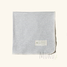 Load image into Gallery viewer, Nature Baby Wrap - Grey Marl Stripe - Baby &amp; Toddler

