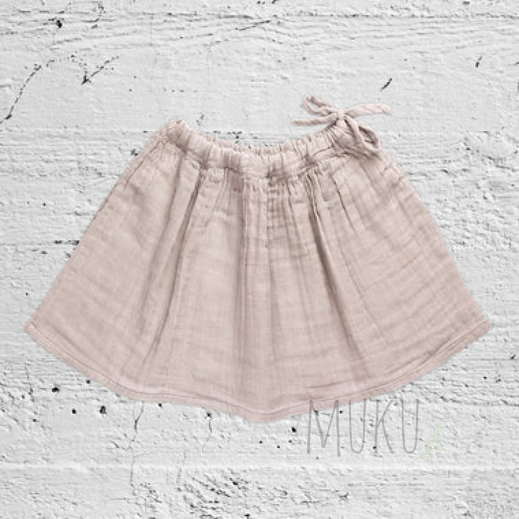 NUMERO 74 AVA MIDI SKIRT FOR BABY POWDER PINK - baby apparel