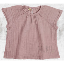 Load image into Gallery viewer, NUMERO 74 CLARA TOP - DUSTY PINK / S(1-2 YEARS) - baby apparel
