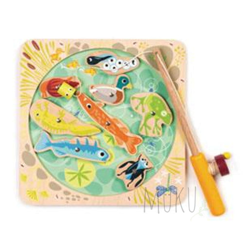 Pond Dipping Fishing Game - wooden toy