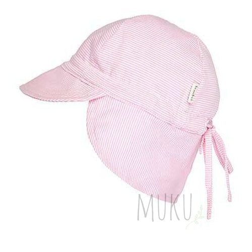 TOSHI Flap Cap Baby Blush - baby apparel