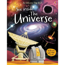 Load image into Gallery viewer, USBORNE FLAP BOOK SEE INSIDE - UNIVERSE
