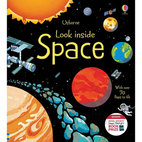 USBORNE LOOK INSIDE FLAP BOOK - SPACE