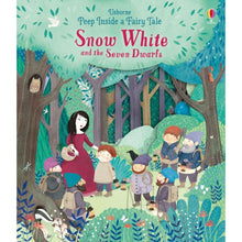 Load image into Gallery viewer, USBORNE PEEP INSIDE FAIRY TALE - SNOW WHITE AND THE SECEN DWARFS
