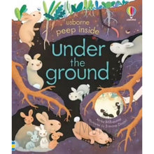Load image into Gallery viewer, USBORNE PEEP INSIDE - UNDER THE GROUND
