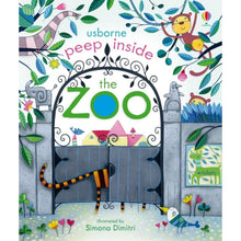 Load image into Gallery viewer, USBORNE PEEP INSIDE - THE ZOO
