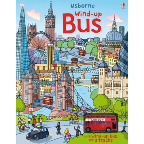 USBORNE WIND UP BUS - Toys & Games